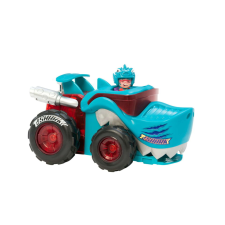 Flair Toys Magic Box T-Racers Óriás cápajárgány figurával - Kék autópálya és játékautó