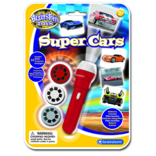 Flair Toys Szuper autók kivetítő projektoros zseblámpa autópálya és játékautó