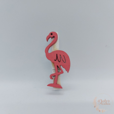  Flamingó csipeszen dekoráció