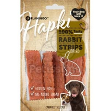 Flamingo Flamingo Hapki Rabbit Strips 85 g jutalomfalat kutyáknak