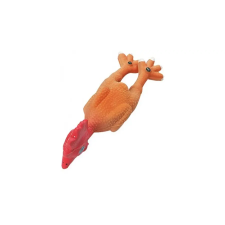 Flamingo latex mini csirke 13 cm játék kutyáknak