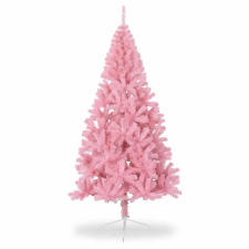  Flamingó Rózsaszín Műfenyő, Karácsonyfa talpal 210 cm műfenyő