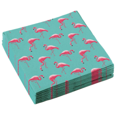 Flamingó szalvéta 20 db-os mintás szalvéta