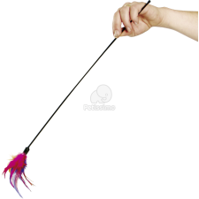  Flamingo színes tollas pálca macskajáték 1 db játék macskáknak