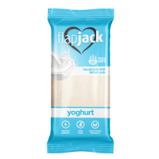  FLAPJACK joghurt ízű, fehér bevonatos zabszelet - 100g reform élelmiszer