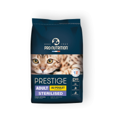Flatazor Pro-Nutriton Prestige Cat Adult Sterilised With Chicken 10 kg macskaeledel