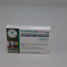 Flavogard 50 mg tabletta 30 db vitamin és táplálékkiegészítő
