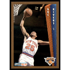 Fleer 1992-93 Fleer #396 Doc Rivers gyűjthető kártya