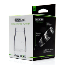 Fleshlight Quickshot Shower Mount Adapter - zuhanyra helyezhető, vízálló adapter (átlátszó) egyéb erotikus kiegészítők férfiaknak