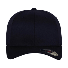 FLEXFIT Uniszex Sapka Flexfit Fitted Baseball Cap -S/M, Sötétkék (navy) női sapka