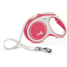 Flexi Comfort szalagpóráz - XS, 12 kg-ig, 3 m, piros nyakörv, póráz, hám kutyáknak