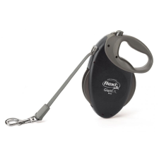 Flexi Giant szalagos automata póráz M 8m 25kg fekete nyakörv, póráz, hám kutyáknak
