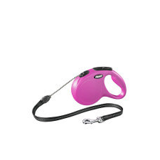  Flexi Új Classic M Zsinór 5m 20kg-ig Pink nyakörv, póráz, hám kutyáknak