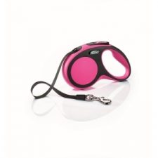 Flexi új Comfort S Szalag 5m, 15kg-ig Pink nyakörv, póráz, hám kutyáknak