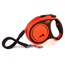 Flexi Xtreme L/5m Csévélő szalagos kutyapóráz - Narancssárga (803440) nyakörv, póráz, hám kutyáknak