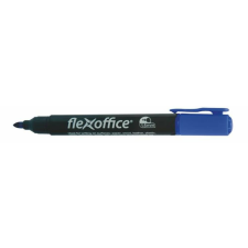 FLEXOFFICE Alkoholos marker, 1,5 mm, kúpos, FLEXOFFICE PM03, kék (FOPM03K) filctoll, marker