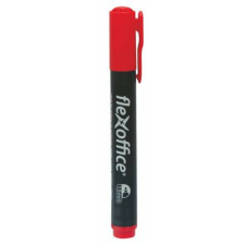 FLEXOFFICE Alkoholos marker, 1,5 mm, kúpos, FLEXOFFICE PM03, piros (FOPM03P) filctoll, marker