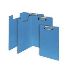 FLEXOFFICE Felírótábla, fedeles, A4, műanyag, FLEXOFFICE "FO-CB03", kék felírótábla