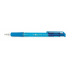 FLEXOFFICE Golyóstoll, 0,4 mm, nyomógombos, FLEXOFFICE "EasyGrip", kék