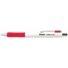 FLEXOFFICE Golyóstoll, 0,4 mm, nyomógombos, FLEXOFFICE "Senior", piros toll