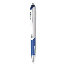 FLEXOFFICE Golyóstoll, 0,5 mm, nyomógombos, FLEXOFFICE  Ledger , kék toll