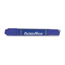 FLEXOFFICE PM04 0.8/6.0 mm Alkohos marker kétvégű - Kék (OW-8714/OW-7077) filctoll, marker