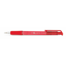 FLEXOFFICE "EasyGrip" golyóstoll 0,4 mm piros (FOGT08P / FO-08RED) toll