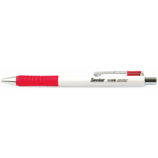FLEXOFFICE Senior Nyomógombos Golyóstoll - 0.4 mm / Piros (OW-8581/OW-8578) toll