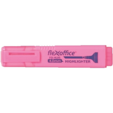 FLEXOFFICE Szövegkiemelő, 1-4 mm, FLEXOFFICE &quot;HL05&quot;, rózsaszín filctoll, marker