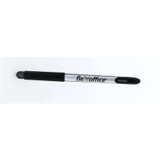 FLEXOFFICE Tűfilc, 0,3 mm, FLEXOFFICE &quot;FL01&quot;, fekete filctoll, marker
