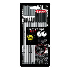  Flictoll STABILO Cretive Tips Arty Shading 10 darabos filctoll, marker