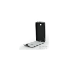 Flip szilikon belső Flip tok szilikon belsővel, LG K3 2017, fekete tok és táska