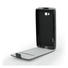 Flip szilikon belső Flip tok szilikon belsővel, Nokia 9, fekete tok és táska