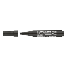  Flipchart marker ICO Artip 12 XXL vágott fekete 1-4mm filctoll, marker