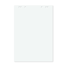 Flipchart papír 58.5x81 cm, 25 lapos flipchart papír