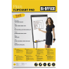  Flipchart papír Bi-Office 65x95 cm 55g 20 ív/csomag sima