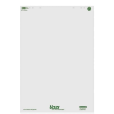  Flipchart papír sima 68x99cm 80g 20lap/tömb újrahasznosított papírból flipchart