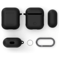 Flippy AirPods Pro tok fekete szorítógyűrűvel fülhallgató, fejhallgató tok