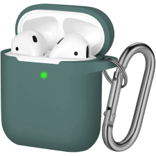Flippy AirPods tok sötétzöld markolatgyűrűvel fülhallgató, fejhallgató tok