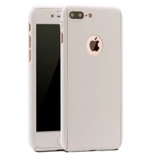 Flippy Apple iPhone 8 teljes borító 360 ezüst + ajándékfilm tok és táska
