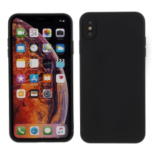 Flippy Apple iPhone X Liquid Silicone Case kompatibilis védőtok fekete tok és táska