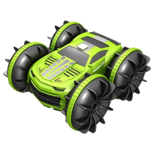 Flippy Autó távirányítóval 2.4G, 360 spin, off road, zöld, KeepHome távirányítós modell