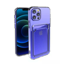 Flippy Hátlap tok, kártyatartóval, Apple iPhone 12 Mini telefonhoz, Átlátszó tok és táska