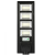Flippy KeepHome napelemes utcai lámpa, távirányítóval, mozgás- és fényérzékelővel, tartóval, 192 LED, IP65, ABS, 8AH, 200W, színhőmérséklet 6500K, 58,6x18,8x5 cm, autonómia 10-12 óra, fekete