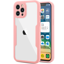 Flippy Max Defense Bumper iPhone 12 Pro telefontok, Flippy, Rózsaszín, Teljes védelem, Ütésálló tok és táska
