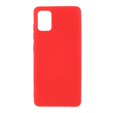 Flippy Samsung A51 Liquid Silicone tokkal piros kompatibilis védőtok tok és táska