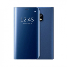 Flippy Samsung Galaxy A70 kompatibilis tok, tükörflip, kék tok és táska