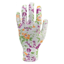 FLO Kertészkesztyű fehér terepmintával 8-as védőkesztyű