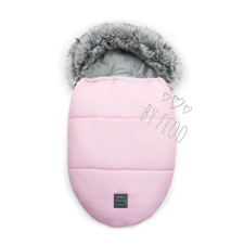 Flooforbaby Szőrmés bundazsák-Pink babakabát, overál, bundazsák