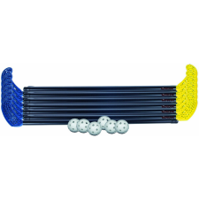 Floorball készlet műanyag 95 cm 2x6 ütő 6 labda floorball felszerelés